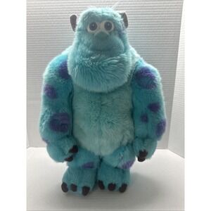 Disney Store Authentic Sulley Sully Monsters Inc 15" Plush Doll Stuffed Toy